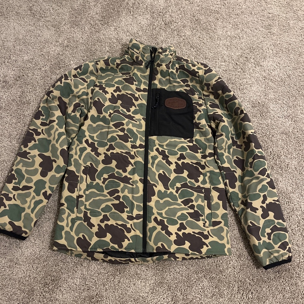 Marshwear duck hunting camo jacket